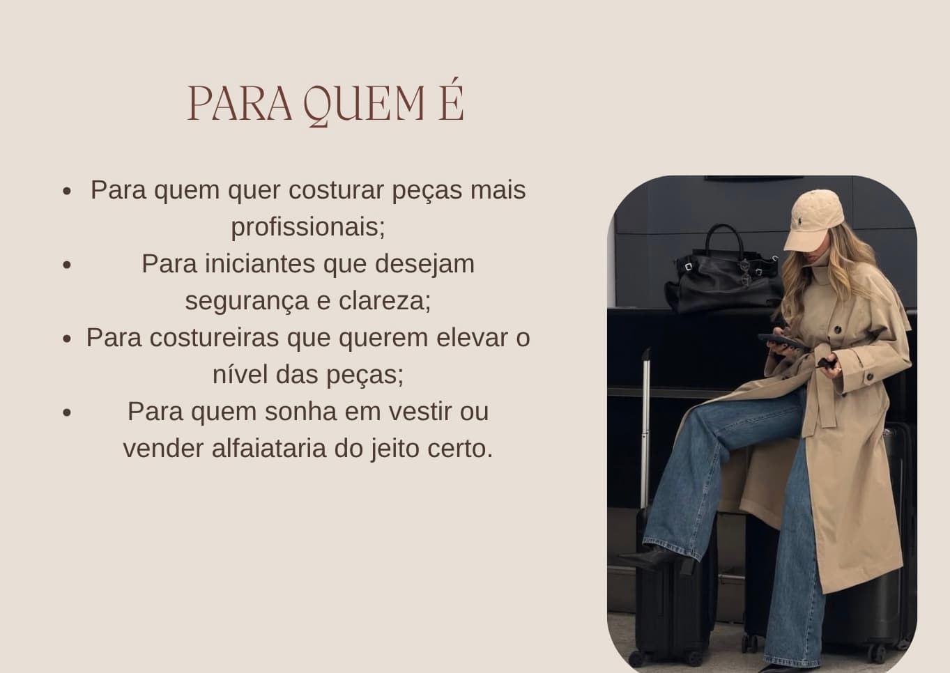 Para quem é a maratona Casaco Perfeito