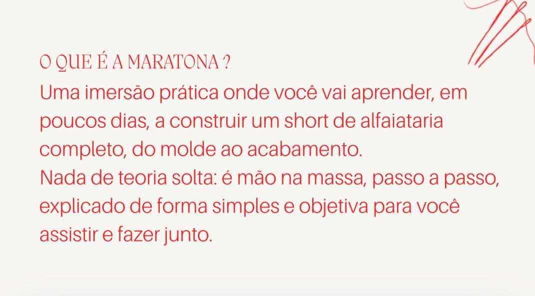 imagem de Grazyela Couto com o Colete Alfaiataria anunciando a data da maratona que vai ser um sucesso